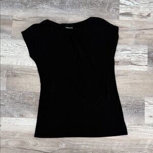 Merona Women's Classic Black Tee